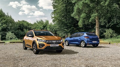 Опсегот на возила на Dacia